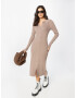 Neo Noir Rochie tricotat 'Harlow' gri taupe - Pled.ro