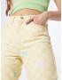 NEON & NYLON Pantaloni 'CRAY' turcoaz / galben deschis / mov pastel / alb murdar - Pled.ro