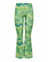 NEON & NYLON Pantaloni verde petrol / verde deschis / alb - Pled.ro