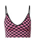 NEON & NYLON Top 'LAINEY' roz / negru - Pled.ro