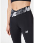 new balance Pantaloni sport negru / alb - Pled.ro