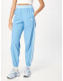 new balance Pantaloni sport 'Athletics' azuriu / albastru pastel / alb - Pled.ro