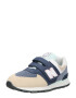 new balance Sneaker '574' bej / bleumarin / turcoaz / roz - Pled.ro