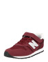 new balance Sneaker gri deschis / roșu burgundy / alb - Pled.ro