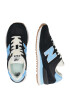 new balance Sneaker low '574' albastru deschis / negru / alb - Pled.ro