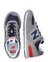 new balance Sneaker low albastru închis / gri / gri fumuriu / roșu - Pled.ro