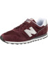 new balance Sneaker low gri deschis / roșu vin / alb - Pled.ro