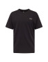 new balance Tricou 'Essentials' negru / alb - Pled.ro