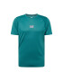 new balance Tricou funcțional gri / verde petrol / alb - Pled.ro