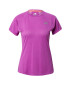 new balance Tricou funcțional 'Impact Run' gri / mov neon - Pled.ro