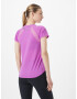 new balance Tricou funcțional 'Impact Run' gri / mov neon - Pled.ro