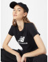 new balance Tricou negru / alb - Pled.ro