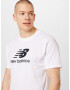 new balance Tricou negru / alb - Pled.ro