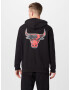 NEW ERA Bluză de molton 'Chicago Bulls' roșu / negru - Pled.ro