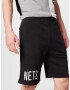 NEW ERA Pantaloni 'NBA WORDMARK' negru / alb - Pled.ro