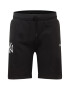 NEW ERA Pantaloni negru / alb - Pled.ro