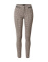 NEW LOOK Pantaloni 'HERI' maro / maro cappuccino / negru - Pled.ro