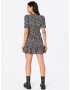 NEW LOOK Rochie 'FAITH' negru / alb - Pled.ro