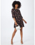 NEW LOOK Rochie 'FREIDA' crem / roz / negru - Pled.ro