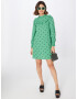 NEW LOOK Rochie tip bluză verde / negru - Pled.ro