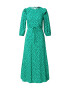 NEW LOOK Rochie verde jad / negru - Pled.ro