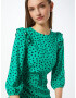 NEW LOOK Rochie verde jad / negru - Pled.ro