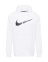 NIKE Hanorac sport negru / alb - Pled.ro