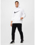 NIKE Hanorac sport negru / alb - Pled.ro