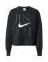 NIKE Hanorac sport negru / alb - Pled.ro