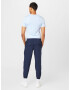 NIKE Pantaloni sport bleumarin / alb - Pled.ro