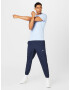 NIKE Pantaloni sport bleumarin / alb - Pled.ro