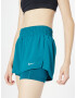 NIKE Pantaloni sport gri argintiu / verde petrol - Pled.ro