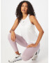 NIKE Pantaloni sport mov pastel / alb - Pled.ro