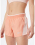 NIKE Pantaloni sport portocaliu pastel / alb - Pled.ro