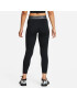 NIKE Pantaloni sport 'Pro Dri Fit' gri / negru - Pled.ro