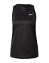 NIKE Sport top negru / alb - Pled.ro