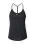 NIKE Sport top negru / alb - Pled.ro