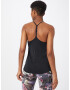 NIKE Sport top negru / alb - Pled.ro