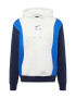 Nike Sportswear Bluză de molton albastru / bleumarin / alb - Pled.ro