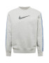 Nike Sportswear Bluză de molton albastru / gri amestecat / alb - Pled.ro