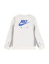 Nike Sportswear Bluză de molton albastru / gri deschis / gri închis - Pled.ro