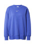 Nike Sportswear Bluză de molton albastru violet / alb - Pled.ro