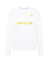 Nike Sportswear Bluză de molton auriu / alb - Pled.ro