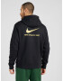 Nike Sportswear Bluză de molton galben / negru - Pled.ro