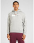 Nike Sportswear Bluză de molton gri amestecat / portocaliu închis / alb - Pled.ro