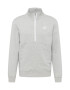 Nike Sportswear Bluză de molton gri deschis / alb - Pled.ro