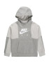 Nike Sportswear Bluză de molton gri deschis / gri amestecat / alb - Pled.ro