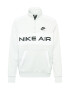 Nike Sportswear Bluză de molton gri deschis / negru / alb - Pled.ro