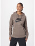 Nike Sportswear Bluză de molton maro / negru - Pled.ro