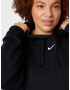 Nike Sportswear Bluză de molton negru / alb - Pled.ro